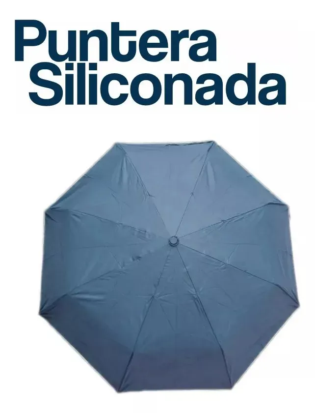 Sombrilla Grande De Baston Filtro Uv Semiautomática Curvo