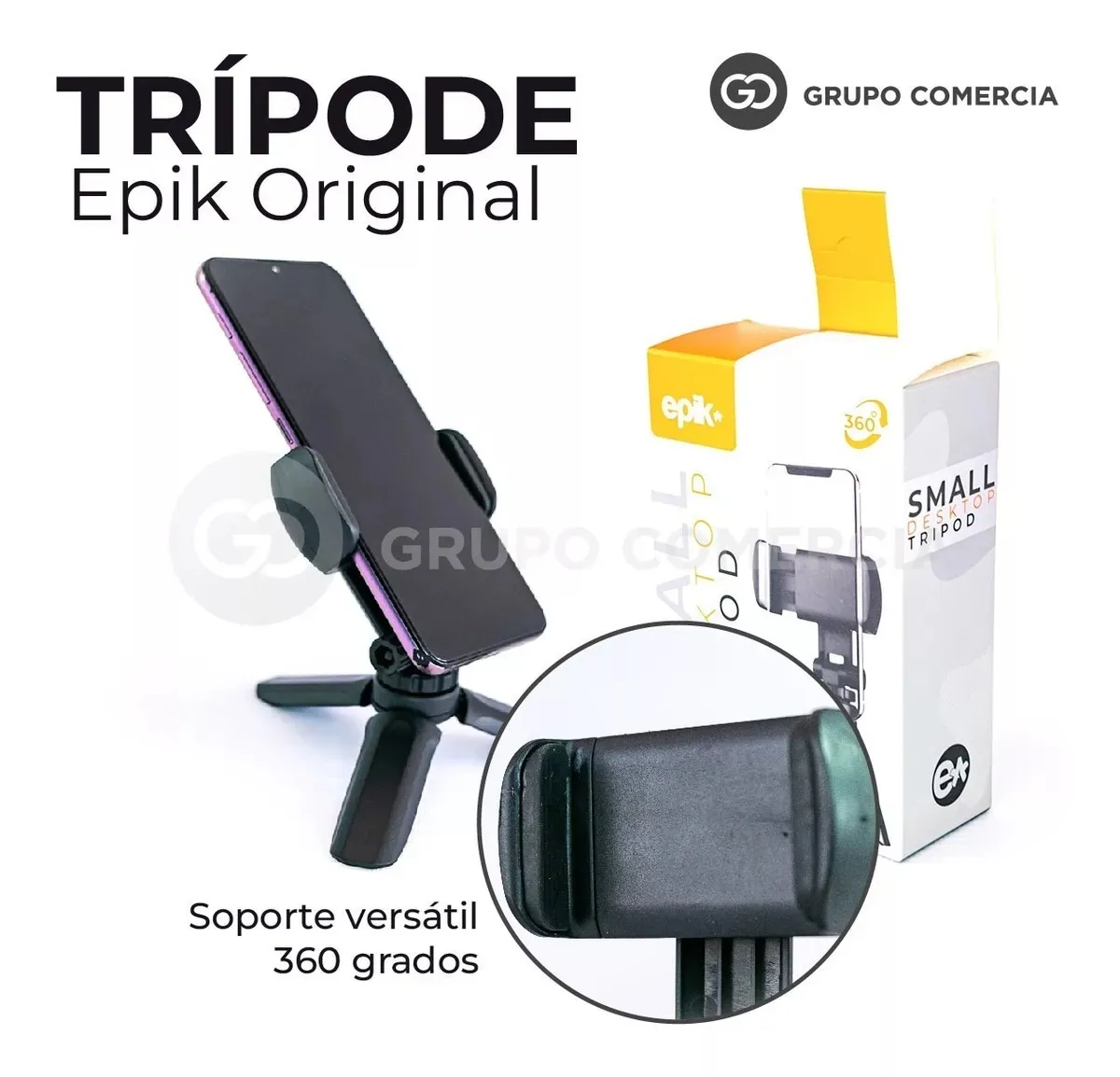 Trípode Para Celular Escritorio Video Llamada 360° Epik