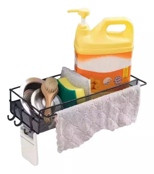 Organizador Colgante Para Baño Cocina Hogar Metalico