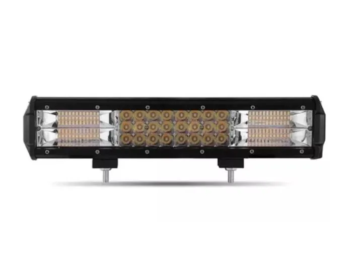 Barra Exploradora Led Dual Color Potente Vehículos 38 Cm