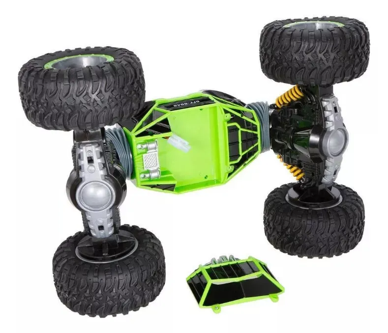 Carro Control Remoto Stunt Oruga Todo Terreno 4x4 Giro 360