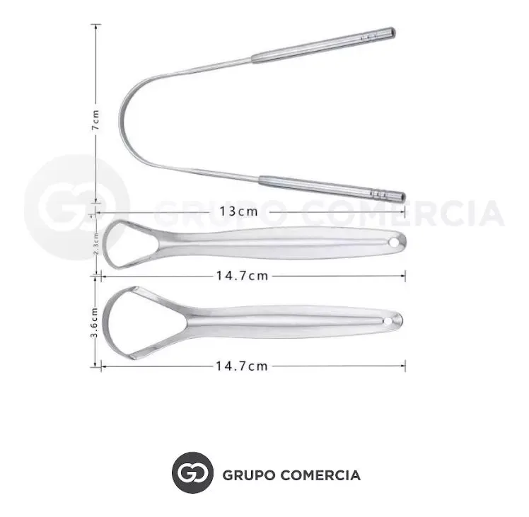 Kit De Aseo Dental En Acero Inoxidable 6 Piezas Con Estuche