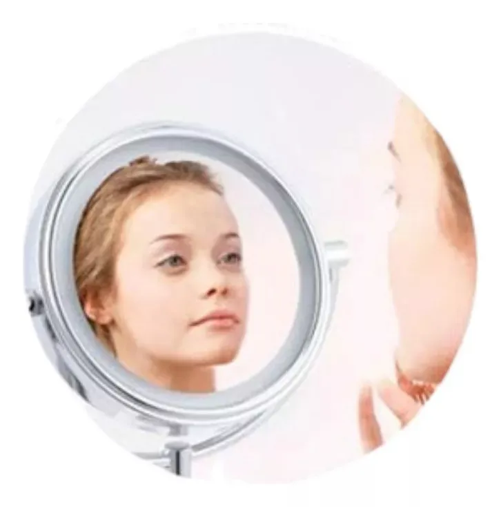 Espejo Redondo 360 Grados Para Tocador Mirror