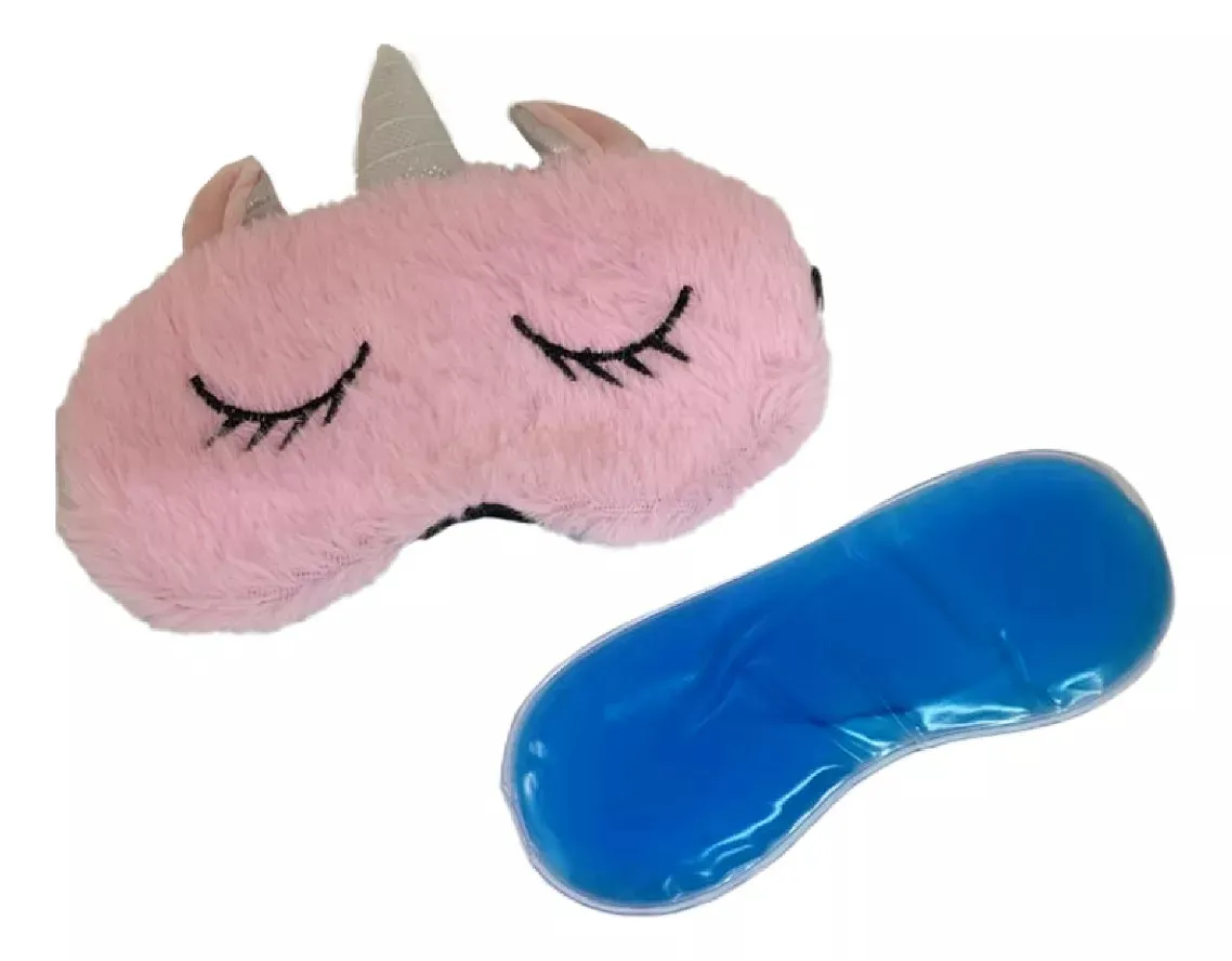 Antifaz Para Dormir Con Gel Descansar Mejor Peluche