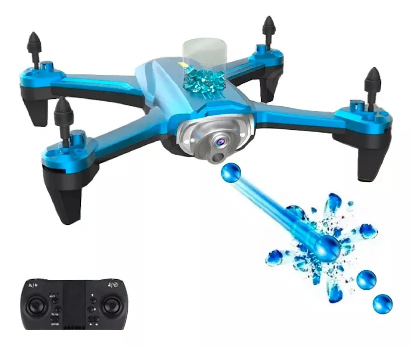 Drone Batería Recargable Lanza Orbis Hidrogel Cámara Wifi