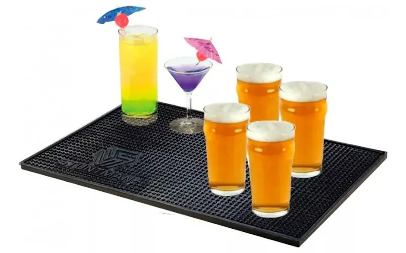 Escurridor Barman Alfombra Bartender Bar Mat 23cm X 41cm