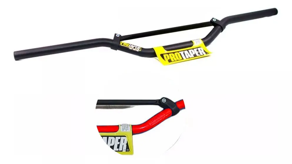 Cabrilla Manubrio Para Moto Lujo Pro Taper Deportiva Rojo