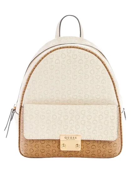 Morral Guess Daxton Logo Beige