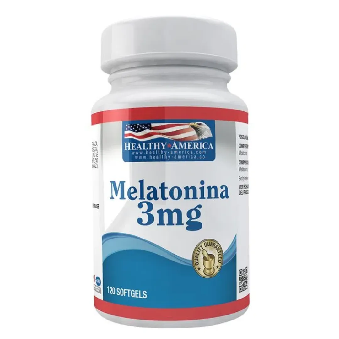  Melatonina 3 Mg 120 Capsulas Healthy America