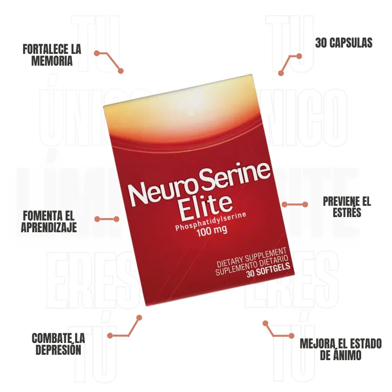 Neuro Serine Elite 30 Capsulas Healthy America