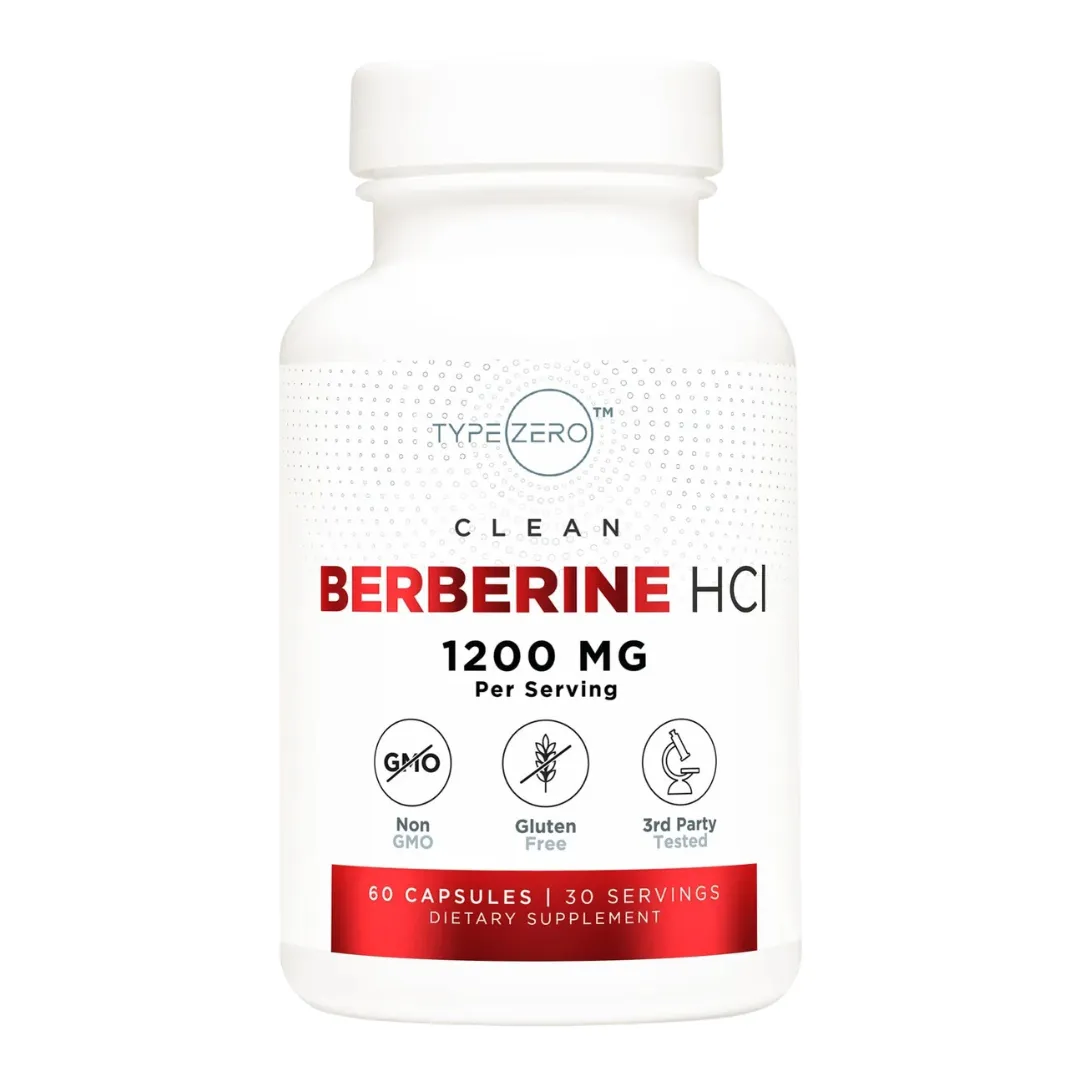  Berberina HCL 1200 Mg 60 Capsulas