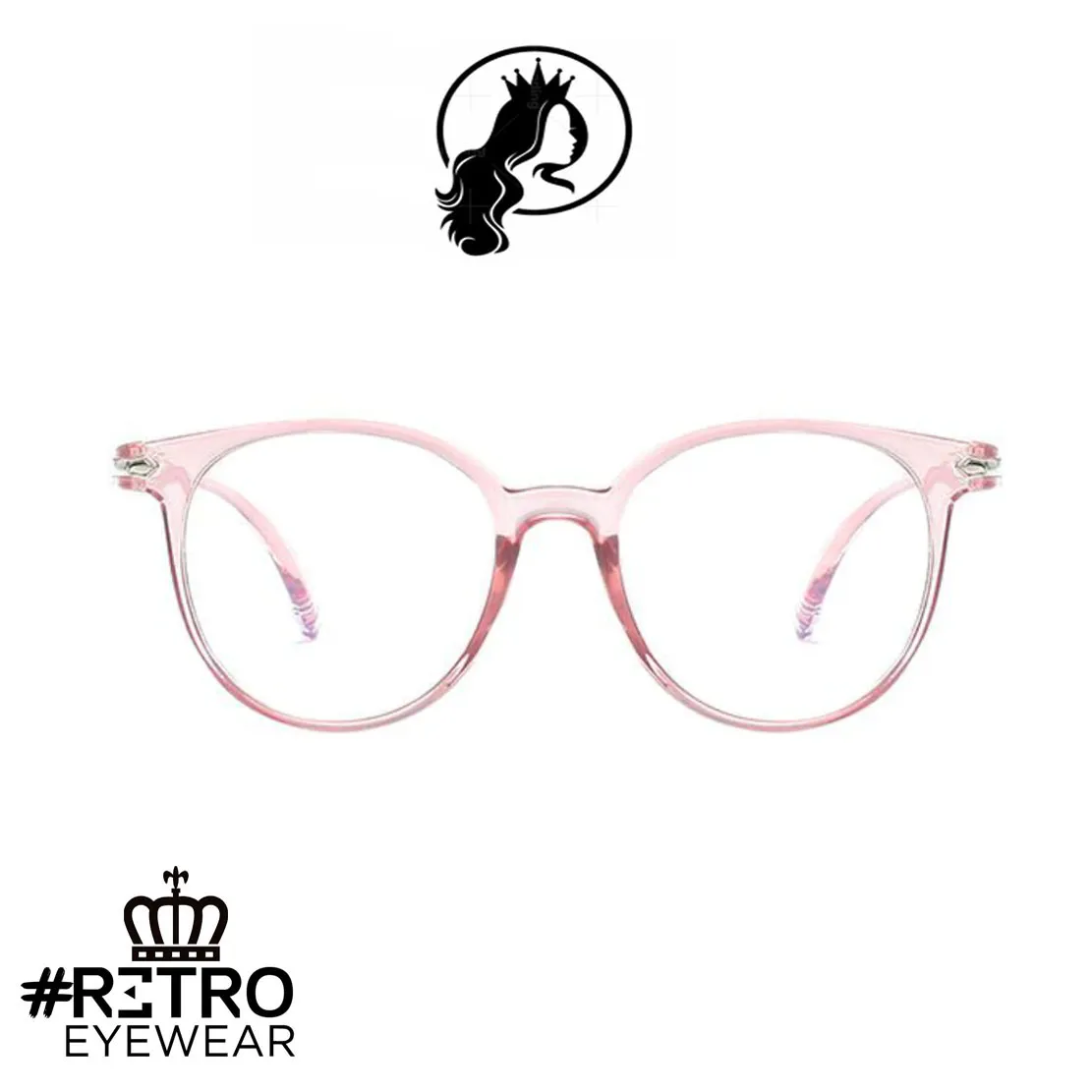 Original Óptica Gafas Descanso RETRO® ICE QUEEN ROSE AntiBlue LuzAzul Computador