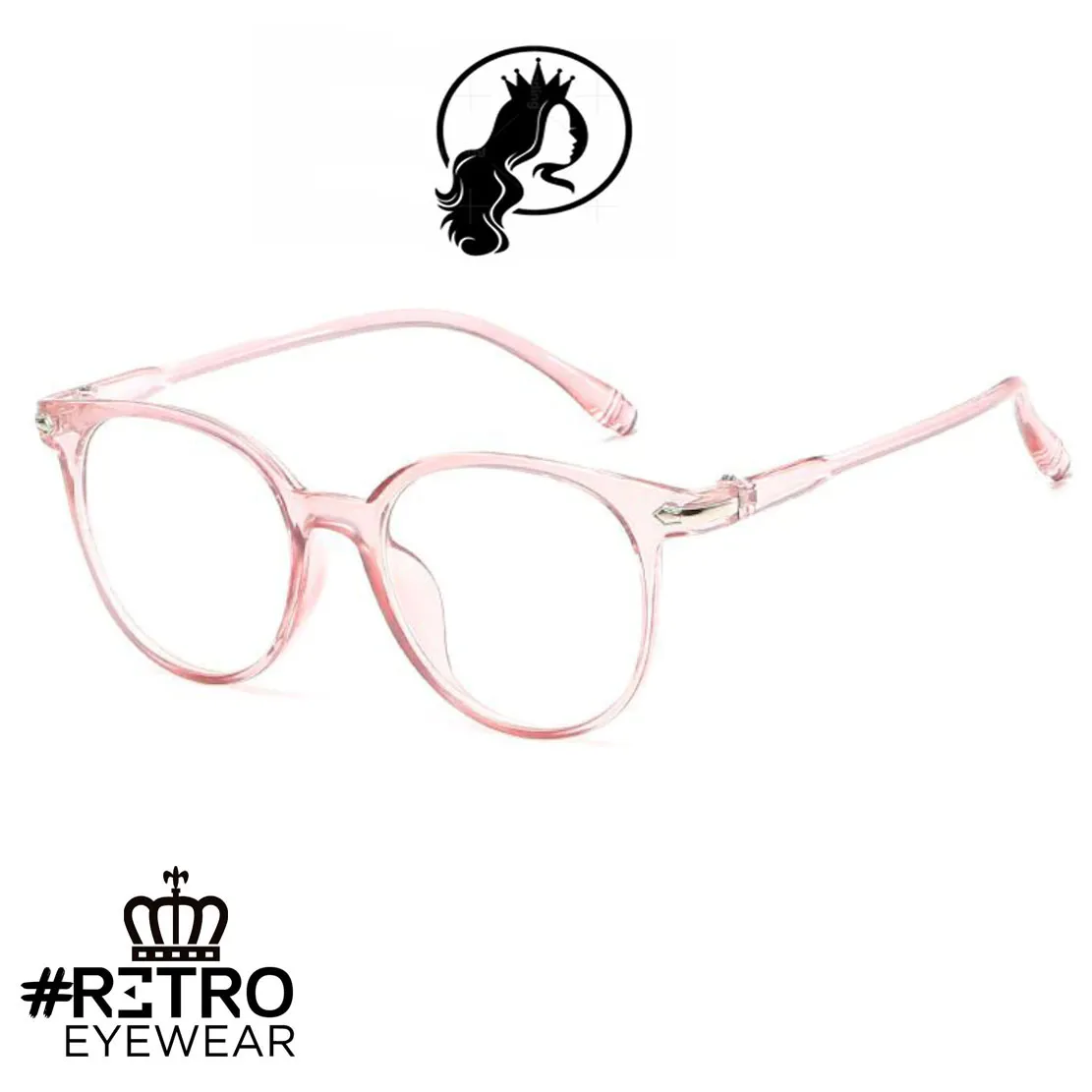 Original Óptica Gafas Descanso RETRO® ICE QUEEN ROSE AntiBlue LuzAzul Computador