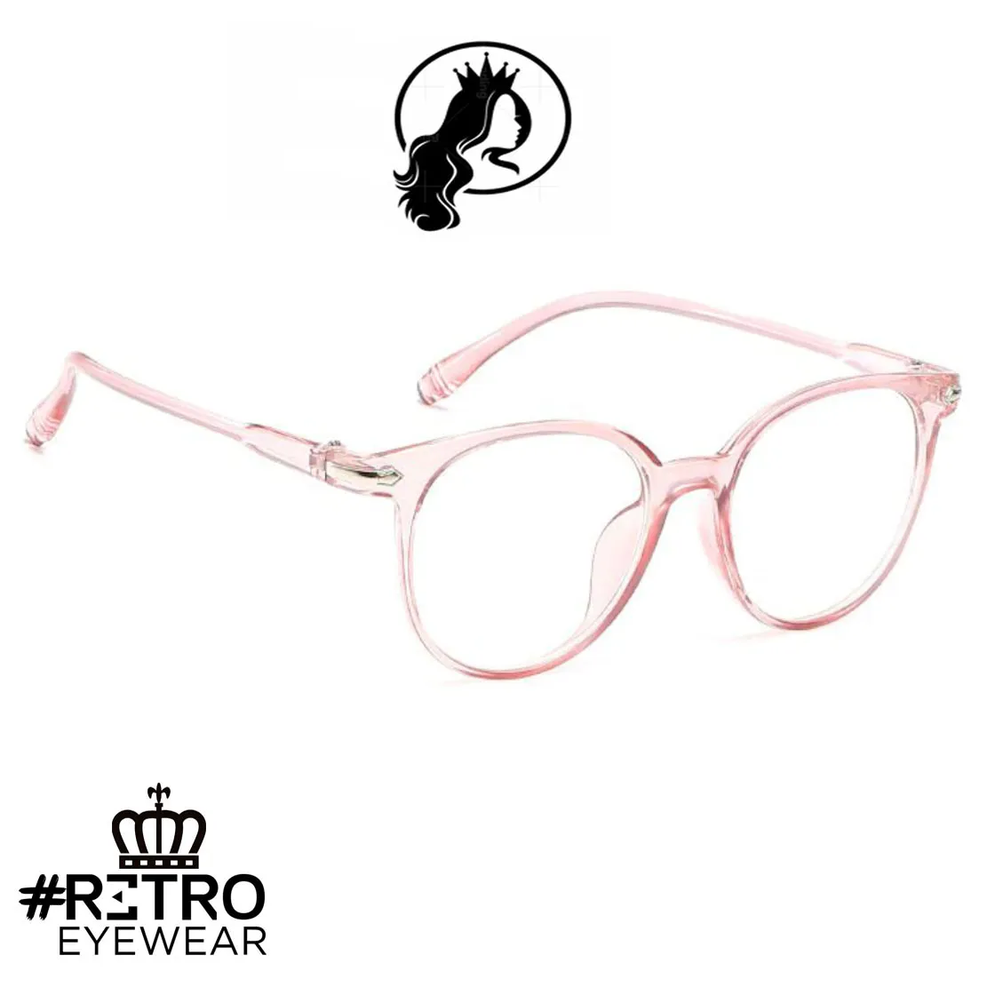 Original Óptica Gafas Descanso RETRO® ICE QUEEN ROSE AntiBlue LuzAzul Computador