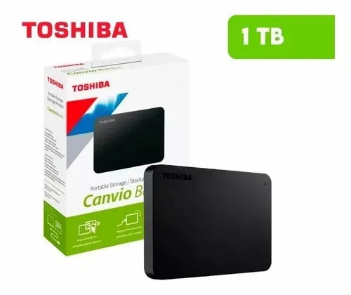 Disco Duro Externo Toshiba 1TB (Velocidad 3.0)