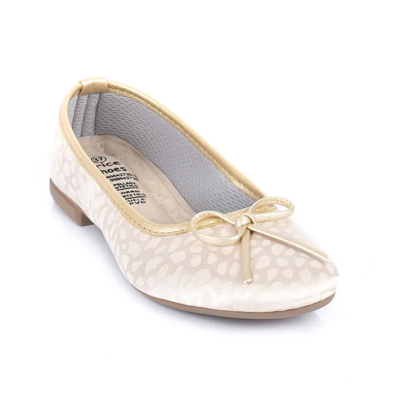 Price Shoes Baletas Planas Mujeres 462Bl02Champana