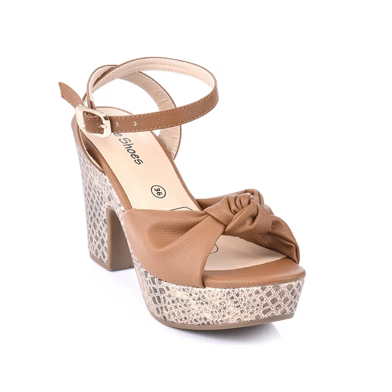 Price Shoes Tacon Elegante Mujer 882Vs004Miel