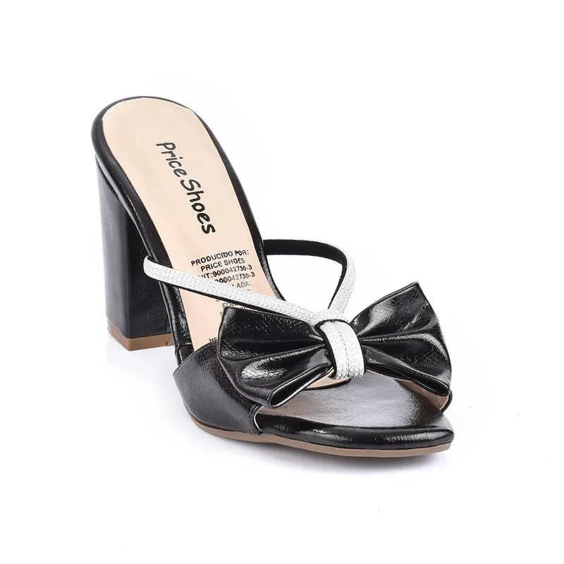 Price Shoes Tacon Bajo Elegante Mujer 962Cr85Negro