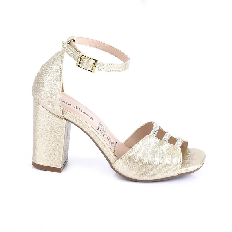 Price Shoes Tacon Elegante Mujer 962Cr82Champana