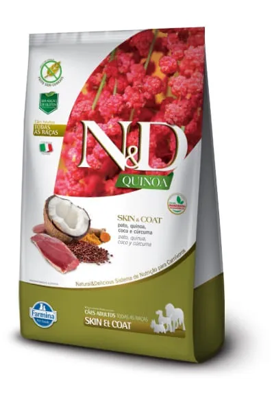 Comida Para Perro N&D Quinoa Adult Skin Pato 0,8 Kg