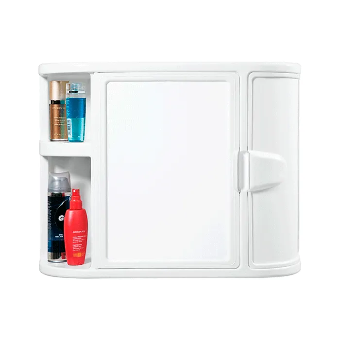 GABINETE PARA BAÑO CON ESPEJO RIMAX BLANCO