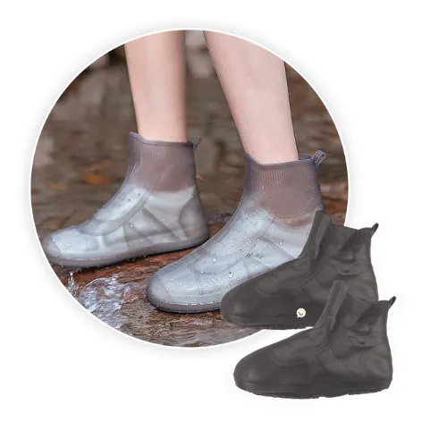 Botas Lluvia Impermeables Zapatos Protectores Antideslizante