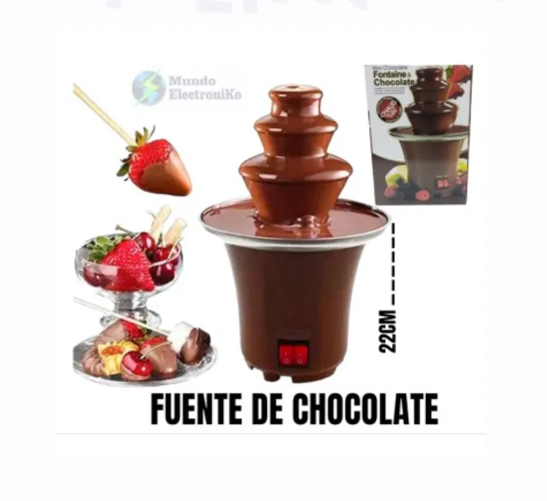 Mini Fuente De Chocolate 3 Niveles