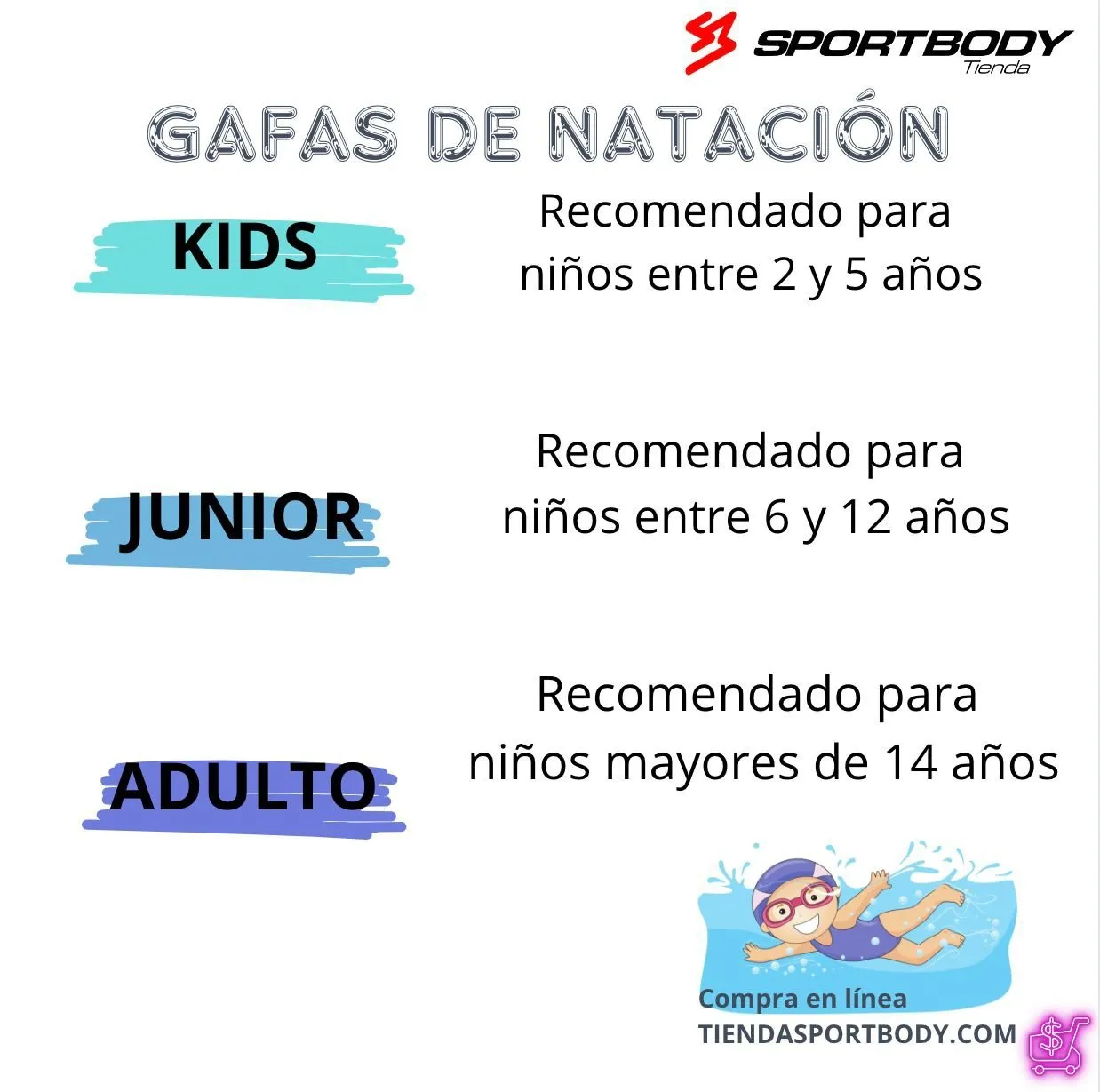 Gafas De Natación X-Lite Kids Arena
