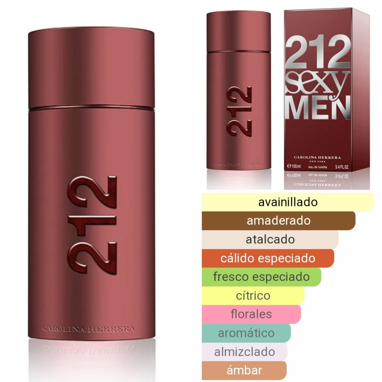 Perfume Carolina Herrera 212 Sexy Men 
