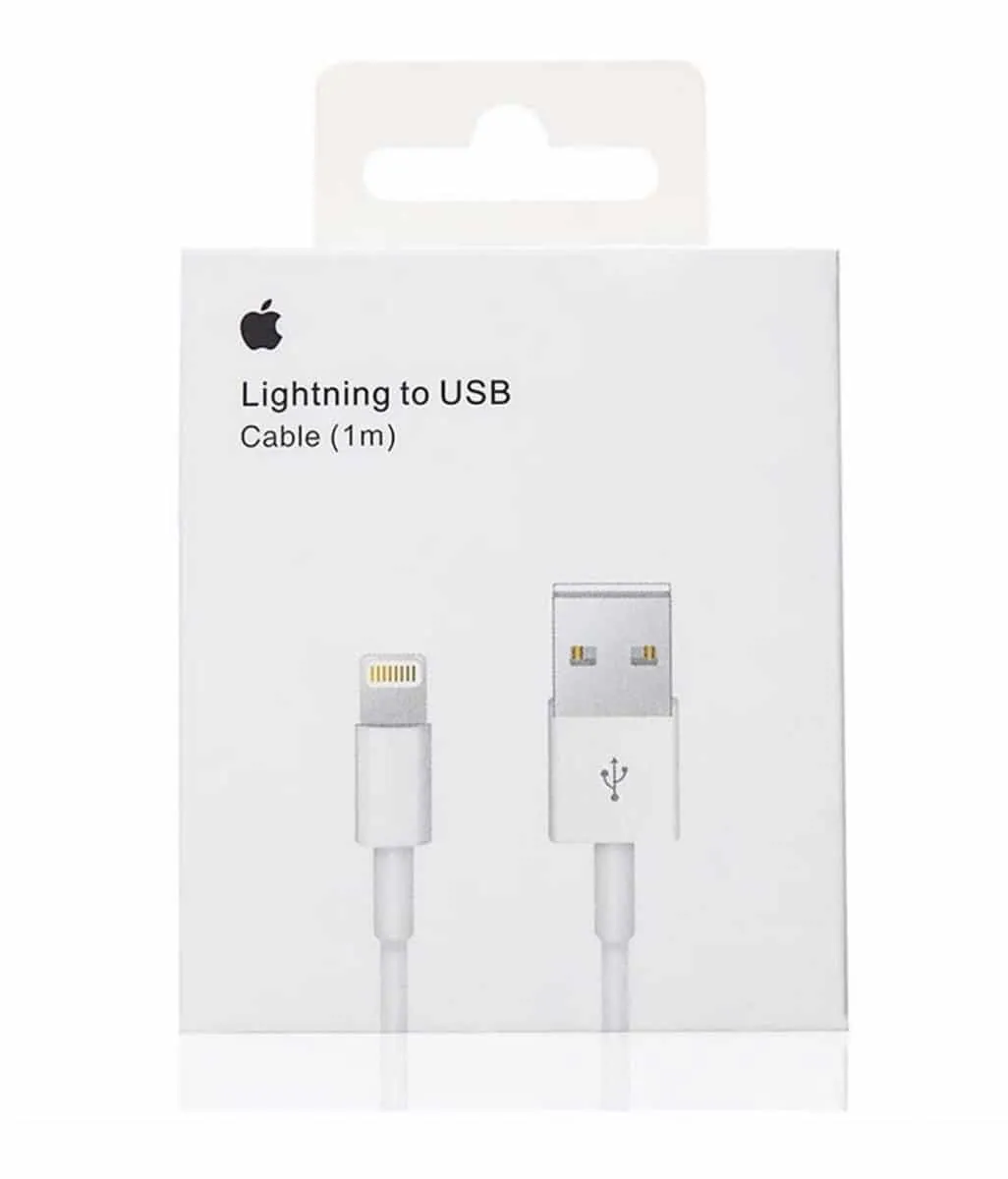 Cable Usb a Lightning 1 Metro APPLE Para Iphone