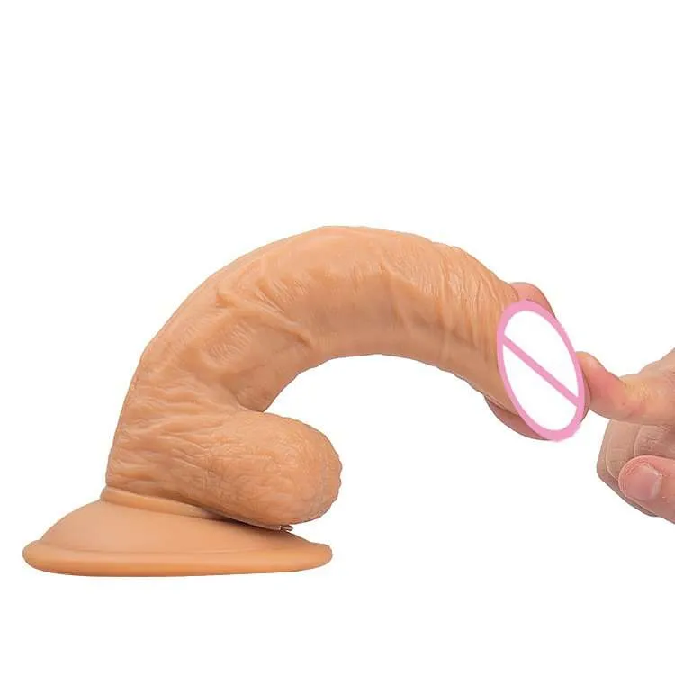 Dildo Consolador Con Chupa