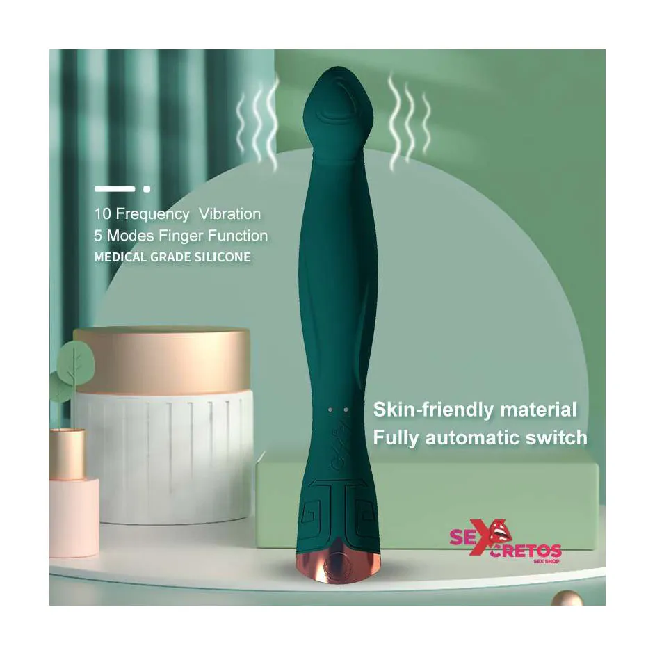 Vibrador Consolador Con Movimiento Gama Alta