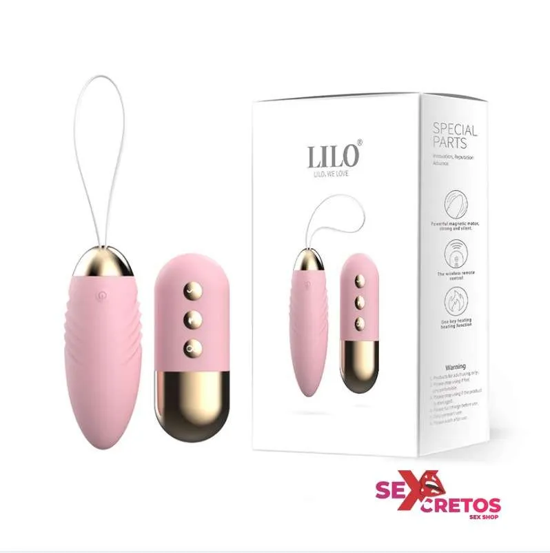 Vibrador Portátil Inalámbrico Con Control Remoto Y Se Calienta