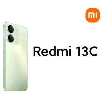 Celular Xiaomi Redmi 13C 256GB 8GB RAM + Audifonos Color Verde