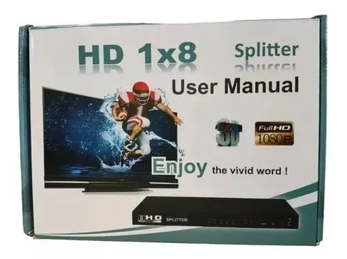 Switch Splitter Hdmi 1 X 8 Uhd-4kx2k 3d Hdcp Roh5 Múltiple 1x8Hdmi