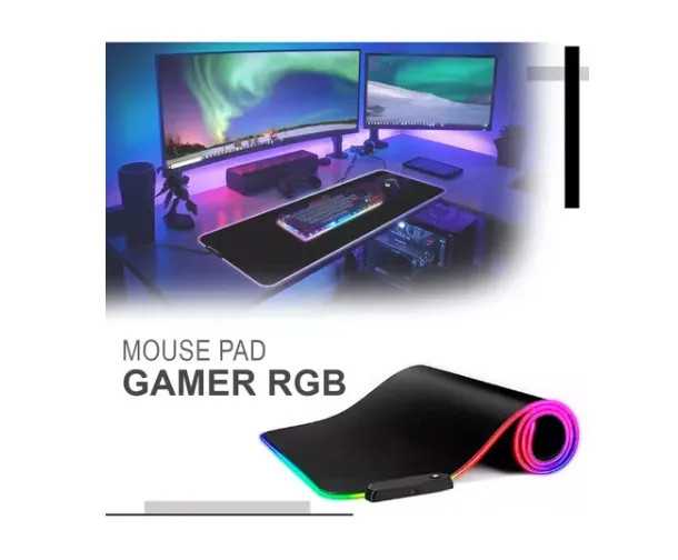 Pad Mouse Gamer Rgb Retro Iluminado 80x30cm (Huge) Ref: 3080