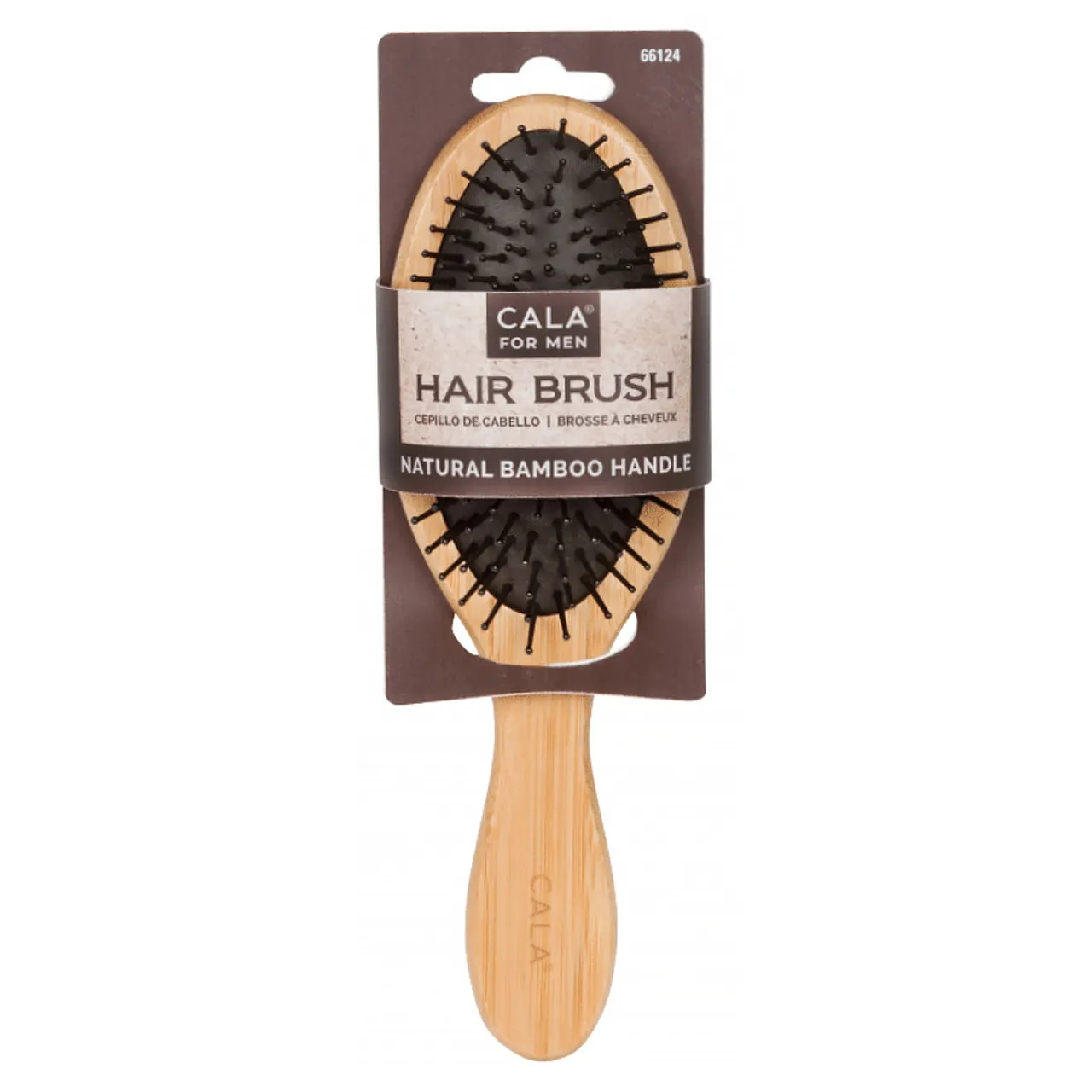 Cepillo de Cabello Natural Bamboo Hair Brush Cala (Wahl) Ref: 66124