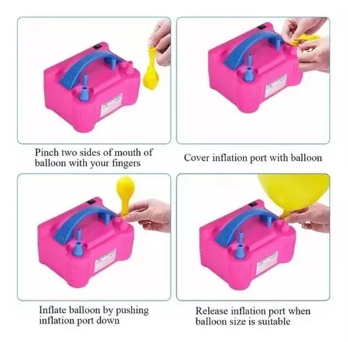 Inflador Eléctrico De Globos 600 Watts 73005