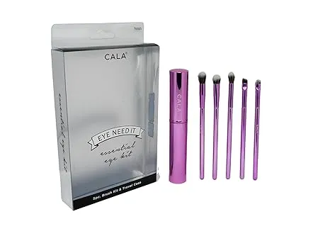 Kit De Brochas Esenciales Para Sombra De Ojos Cala 76665