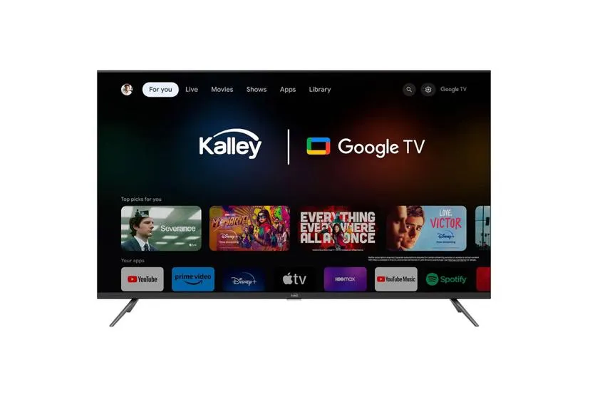 Televisor TV KALLEY 43" Pulgadas 109 cm GTV43UHDQ 4K-UHD QLED Smart TV Google