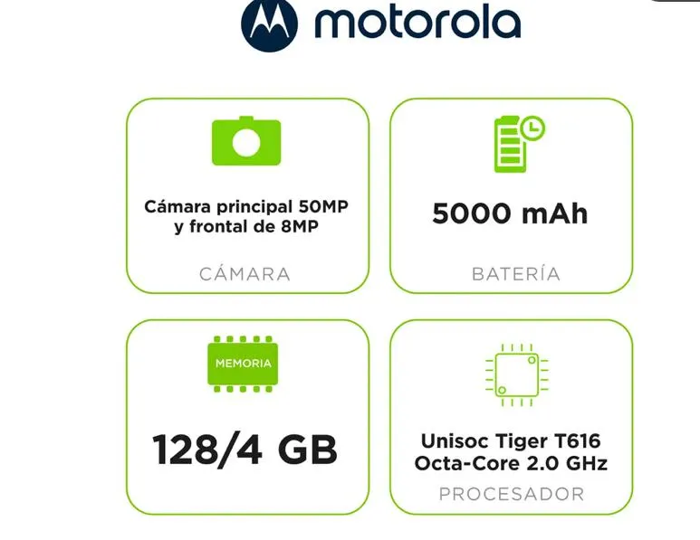 Celular + AirPods  MOTOROLA G14 128GB Beige