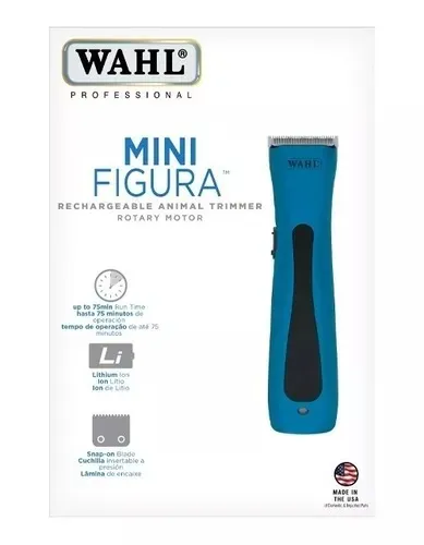 Maquina Recortadora Canina Recargable Wahl Mini Figura 9868 