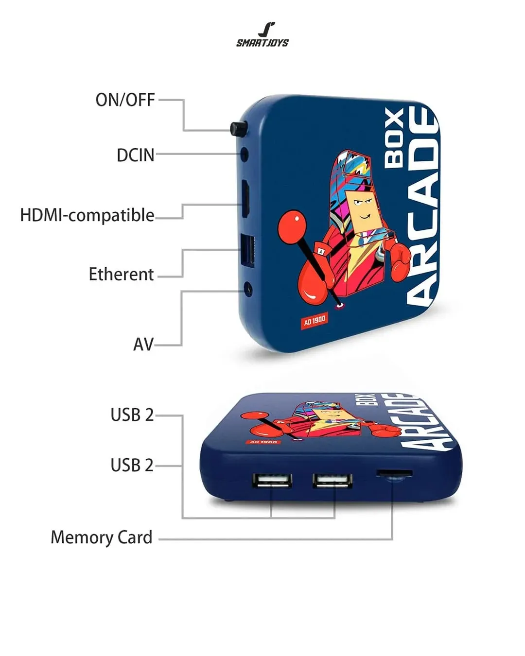 Consola Arcade, Con Tv Box Nia, Ref: A-BOX