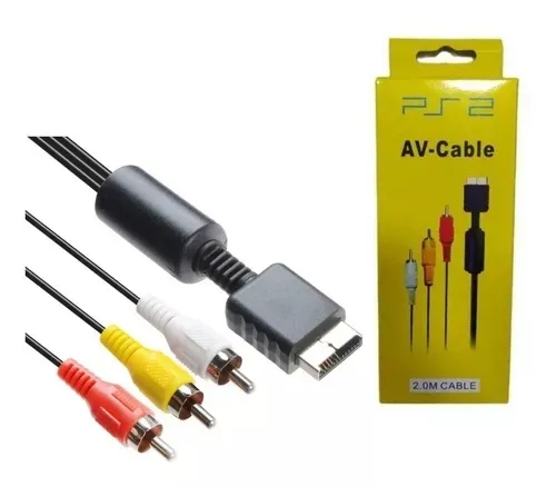 Cable Av PlayStation Ps2 Audio Video Av-cableps2