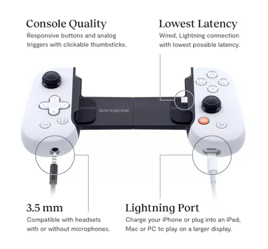 Controlador Backbone One, Playstation Edition, Para iPhone Ref: Backbone