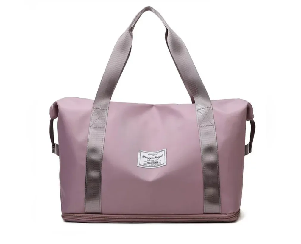 Bolso De Viaje, Cartera Expandible Bol 1 Rosa