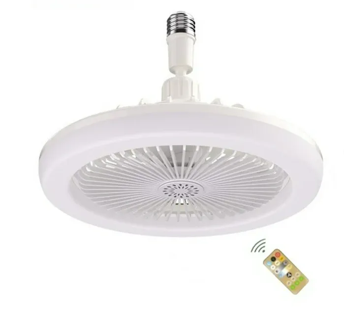 Bombillo Led Ventilador Con Control Remoto       