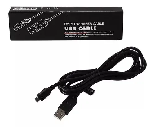 Cable De Datos y Carga Compatible Con Control Ps4 Cable-Ps4