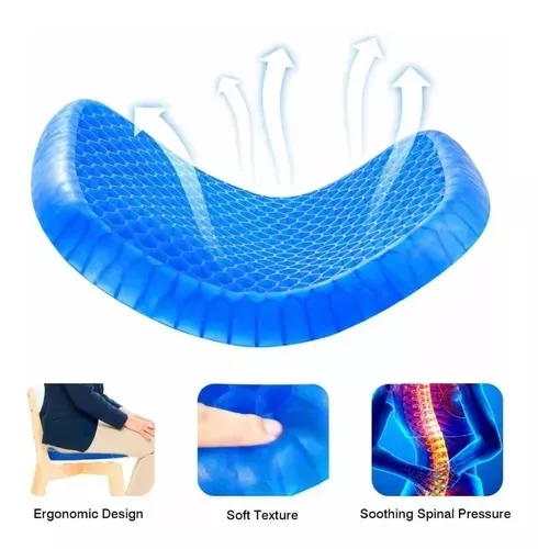 Cojín Silicona Gel Flexible Transpirable Cojin-gel