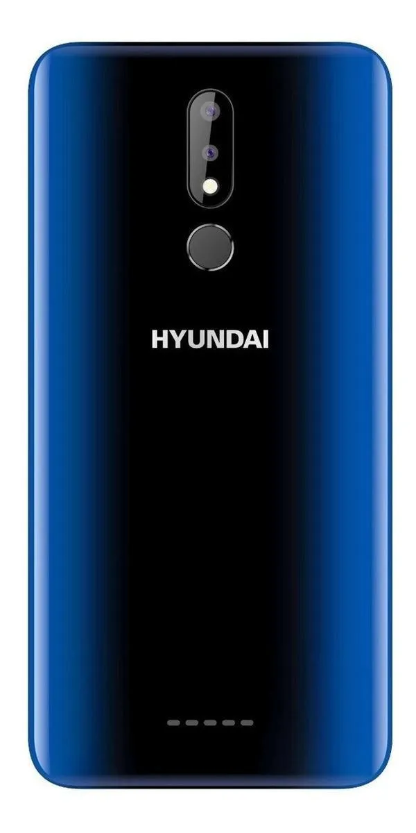 Celular Hyundai E603 Dual SIM 32 GB azul 1 GB RAM + Audífonos 